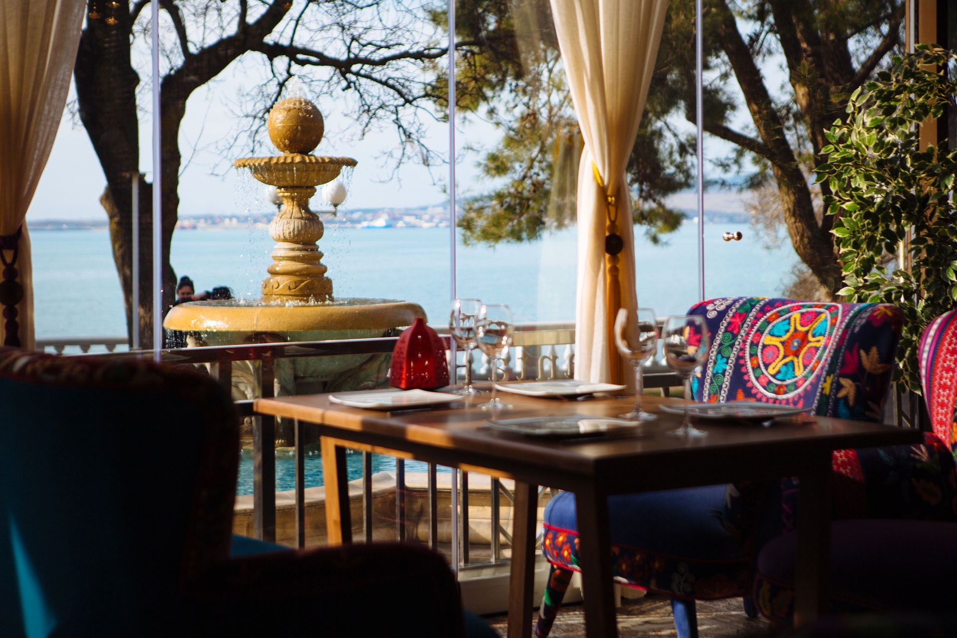Ресторан с видом на море Геленджик